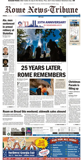 Cover of Rome News-Tribune