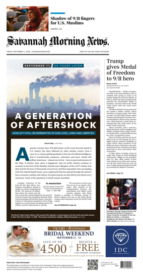Cover of Savannah Morning News