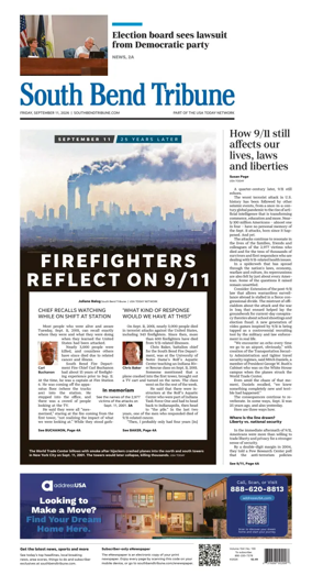 Cover of South Bend Tribune