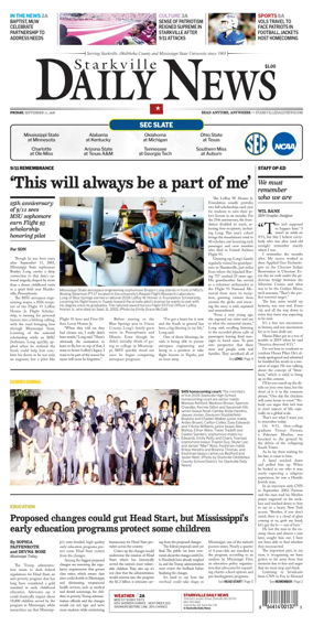 Cover of Starkville Daily News