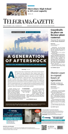 Cover of Telegram & Gazette