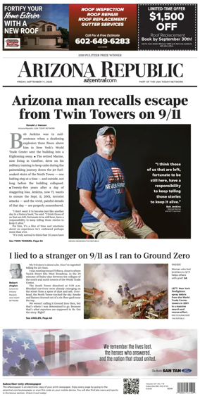 Cover of The Arizona Republic