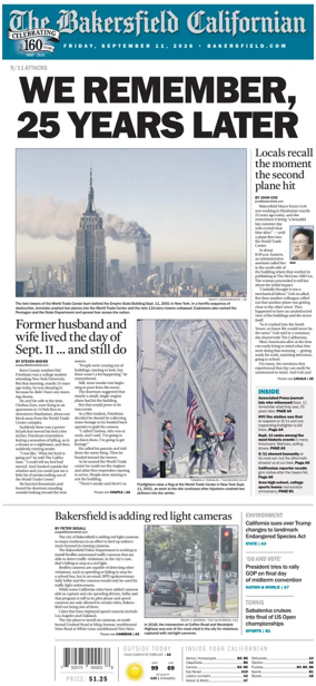 Cover of The Bakersfield Californian