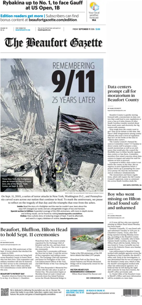 Cover of The Beaufort Gazette
