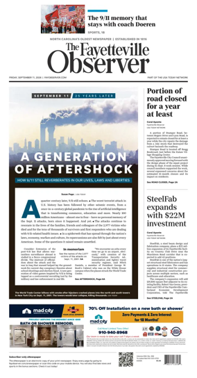 Cover of The Fayetteville Observer