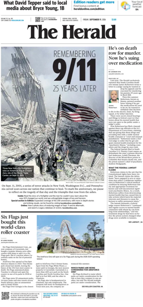 Cover of The Herald (Rock Hill)