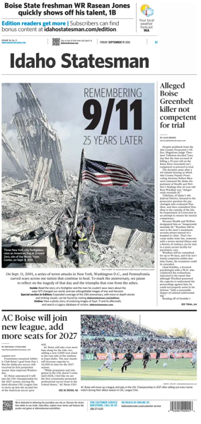 Cover of The Idaho Statesman