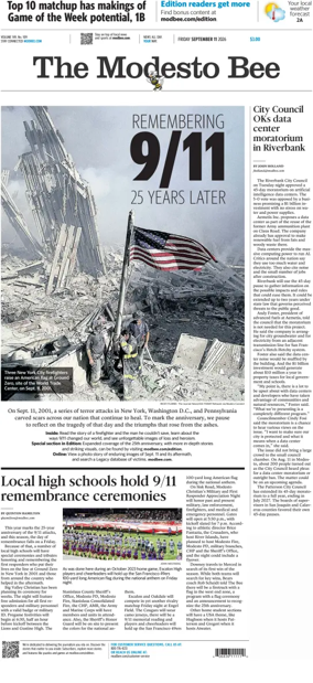 Cover of The Modesto Bee