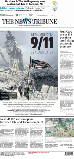 Cover of The News Tribune