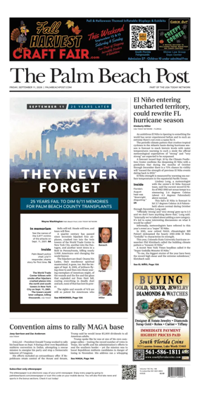 Cover of The Palm Beach Post