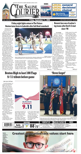 Cover of The Saline Courier