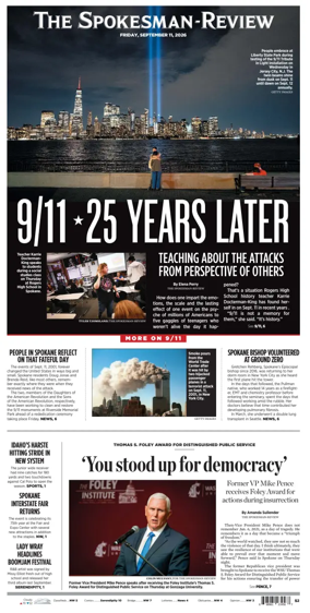 Cover of The Spokesman-Review (Spokane)