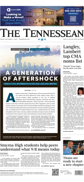 Cover of The Tennessean