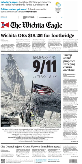 Cover of The Wichita Eagle