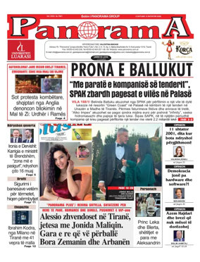 Cover of Panorama (Albania)