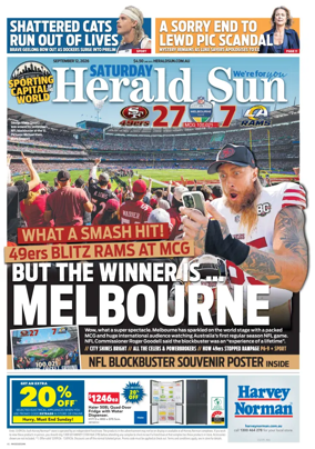 Cover of Herald Sun