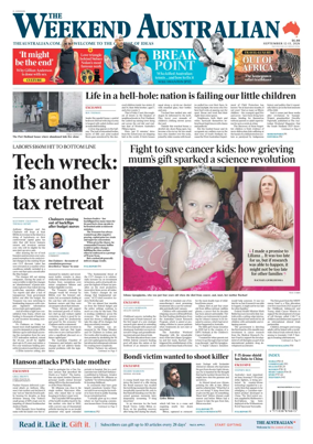 Cover of The Australian