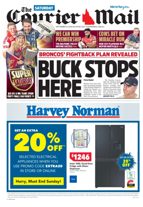 Cover of The Courier-Mail