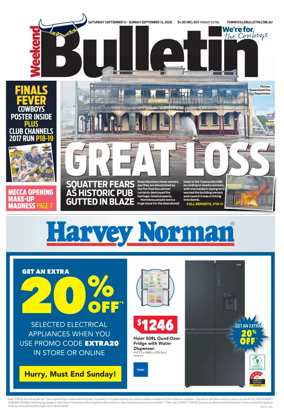 Cover of Townsville Bulletin