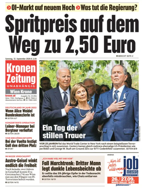 Cover of Kronen Zeitung