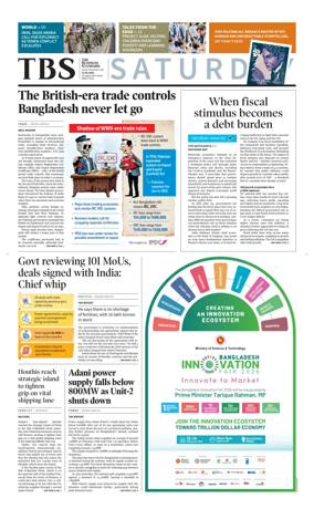 Cover of The Business Standard