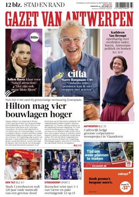Cover of Gazet van Antwerpen Stad en Rand