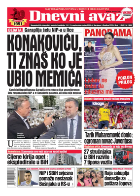 Cover of Dnevni avaz