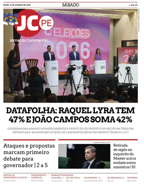 Cover of Jornal do Commercio