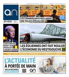 Cover of Acadie Nouvelle