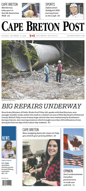 Cover of Cape Breton Post