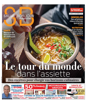 Cover of Le Journal de Montreal - Salut Bonjour Magazine