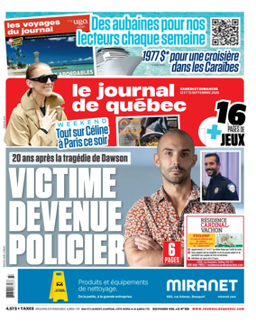 Cover of Le Journal de Quebec