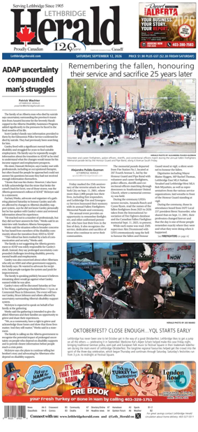 Cover of Lethbridge Herald