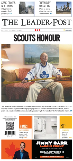 Cover of Regina Leader-Post