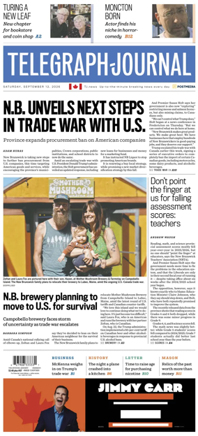 Cover of Telegraph-Journal