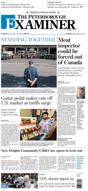 Cover of The Peterborough Examiner