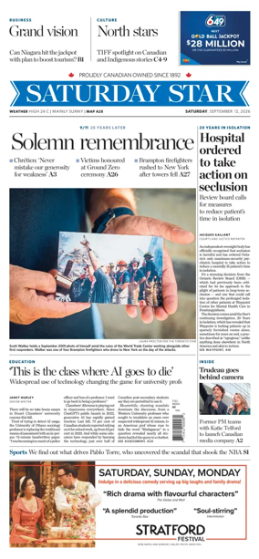 Cover of Toronto Star
