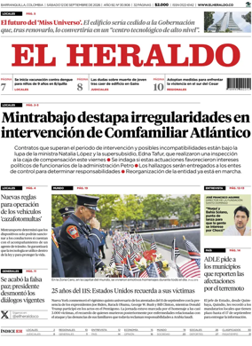 Cover of El Heraldo (Colombia)