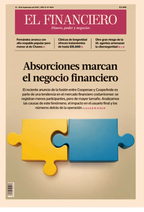 Cover of El Financiero (Costa Rica)