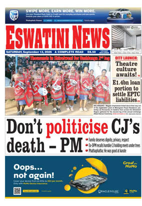 Cover of Eswatini News