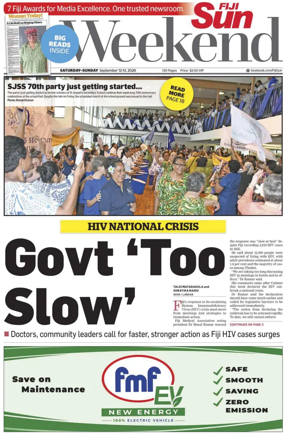 Cover of Fiji Sun