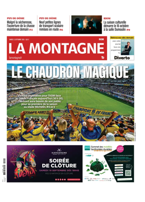 Cover of La Montagne (Riom)