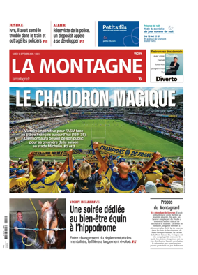 Cover of La Montagne (Vichy)