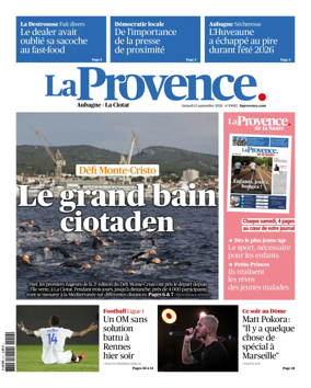 Cover of La Provence Aubagne-La Ciotat