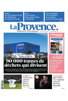 Cover of La Provence Martigues-Istres-Vitrolles-Marignane