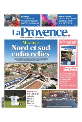 Cover of La Provence Salon-de-Provence / Pays salonais