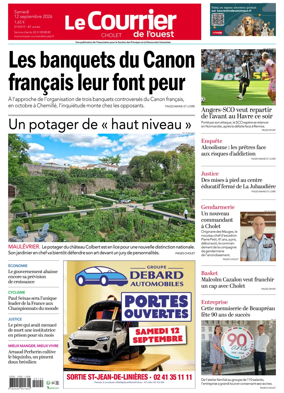 Cover of Le Courrier de l’Ouest (Cholet)