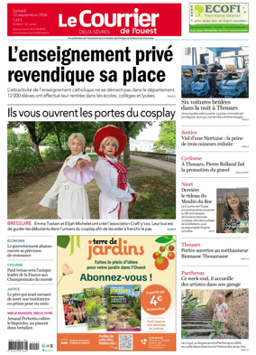 Cover of Le Courrier de l’Ouest (Deux-Sevres)