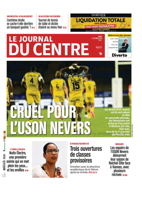 Cover of Le Journal du Centre