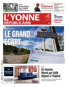 Cover of L'Yonne Republicaine